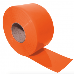 Завеса ПВХ штора оранжевая непрозрачная